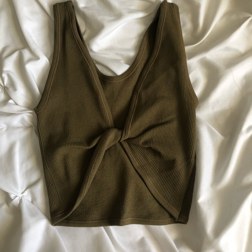 Green urban outfitters out from under reversible tank top
